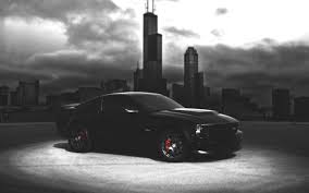 Ford Mustang Black Car Dark Night City Black Coupe Ford Mustang Black Car Dark Night City 2k Wallpaper Hd In 2020 Mustang Black Car Ford Mustang Wallpaper