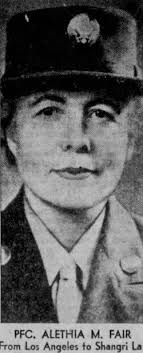PFC Alethia May Fair (1894-1945)