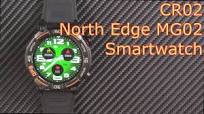 MG02 North Edge CR02 Smartwatch | Budget GPS Military Style Bluetooth  Calling Smartwatch