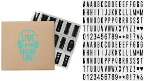 Custom Imprinted Cinema Light Box Letters A4 Size