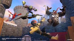 Circular discs will change costume, while hexagonal discs will add new weapons, vehicles and terrain customisations. Disney Infinity 2 0 Game Disc Preowned Playstation 3 Eb Games New Zealand