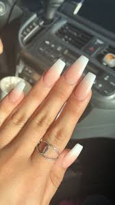 To make sure your ballerina nails don't break easily, you should follow some simple guidelines. Pin By Lauren On Nails Ombre Acrylic Nails Faded Nails White Acrylic Nails