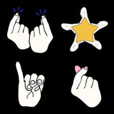 Each kana character represents one syllable. Finger Spelling Finger Alphabet Line Emoji Line Store