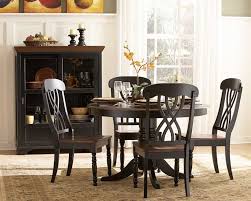 Find great deals on ebay for round dining table and chairs. Homelegance Ohana Round Dining Set Black D1393bk 48 Homelegance Elegancefurnituredirect Com
