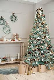 Golden Bell Christmas Tree Wreath Wood Floor Backdrops Christmas Backdrops Christmas Tree Inspiration Rustic Christmas