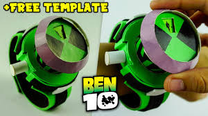 Punch, kick and smash an endless army of robot enemies with ben 10's aliens in omnitrix hero! How To Make Functional Ben 10 Alien Force Omnitrix Free Template Easy Diy Cosplay Watch Youtube