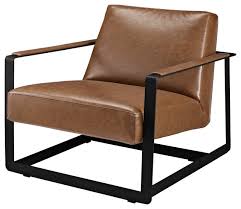 This chic auckland accent chair is a mod decor icon, effortlessly blending comfort and a rich couture aesthetic. Faux Leather Arm Chair Brown Vintage Accent Chair Industrial Black Metal Chair Contemporary Armchairs And Accent Chairs By Mod Space Furniture