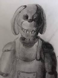 Fanmade] Sparky The Dog Drawing | Five Nights At Freddys Amino