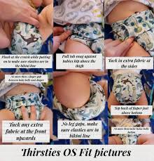How To Put On A Cloth Diaper Thirsties Baby