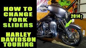 2014 Harley Davidson Touring Chrome Fork Sliders Covers Install Harley Davidson Touring Harley Davidson 2014 Harley Davidson