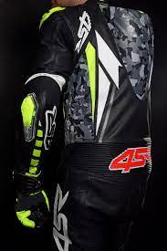 4sr 1pc Racing Ellison Leathers With Elbow Sliders Elbow Down Motorcycle Leathers Suit Motorcycle Suit Motorcycle Race Suit