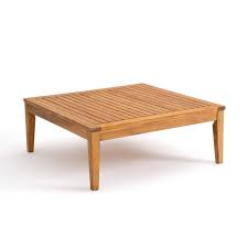 Table basse de jardin, jakta. Table Basse De Jardin Acacia Cleanthe Naturel Am Pm La Redoute