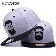 Hatlander Original Snapback Cap Men Flat Brim Bone Baseball Caps Embroidery Mustache Mens Hat Youth Street Ware Cool Hip Hop Cap Men S Baseball Caps Aliexpress