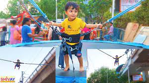 Check spelling or type a new query. Amazing Baby Bungee Jumping Trampoline Ride Like Spiderman Kids Surpri Spiderman Kids Kids Trampoline The Fun Factory