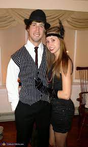 Free delivery and returns on ebay plus items for plus members. Flapper Gangster Couple Costume Mind Blowing Diy Costumes