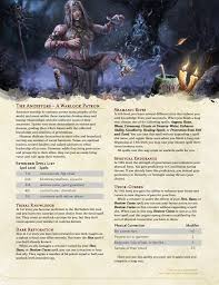 The Ancestors For Warlocks Who Want Hex To Be A Healing Spell V2 0 Unearthedarcana