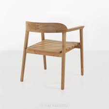 Outdoor patio chairs serve nicely as outdoor dining chairs. Neil Teak Outdoor Dining Chair 0 Outdoor Dining Chairs Outdoor Wood Furniture Teak Dining Chairs