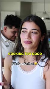 Felipe Looking at Sara While Cooking It Looks Amazing
