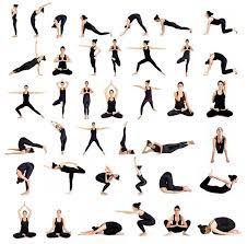 How many types of yoga asanas are there? Yoga Asanas Bild Kunst Film Druck Silk Poster Home Wand Decor 24x36inch Painting Calligraphy Aliexpress