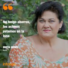EL DIFÍCIL PRESENTE DE MIRTA WONS Angustiada por su delicada situación  económica, la artista contó que está sin trabajo y que tuvo que pedir  dinero prestado para poder sobrevivir. En este momento