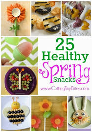 Finding healthy snack ideas for kids doesn't have to be hard. 25 Healthy Spring Easter Snacks Easter Snacks Spring Snacks Healthy Easter