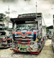 dekotora decotora truckphotography truck hino hino700 japan デコトラ アートトラック トラック 零進会 キクショウ キクショウ運輸 菊池商店 チップ 木産 hdr デコトラ 旧車 トラック