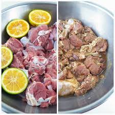 Recetas con carne como plato principal en cocina casera y facil. Mari S Cakes Chivo Guisado Dominicano
