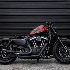 Harley Davidson Forty Eight Glamo By Limitless Customs Harley Bikes Harley Bobber Forty Eight