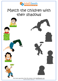 Develop Observation Skills By Matching Shadow Thinking Skills Story Problems Skills