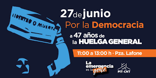 Sábado de estrenos 27 de junio del 2020. 27 De Junio Dia De La Huelga General En Repudio Al Golpe De Estado Affur