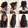 Rebasar brazilian straight human hair 3 bundles (14 14 14 inch) weave 100% unprocessed virgin weave hair human bundles for american black women remy weft hair extensions natural black color. 1