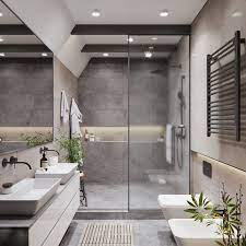 Honeycomb tiles by sebring design build. T House In Ukraine Beautiful Bathroom Designs Bathroom Interior Design Modern Bathroom Design