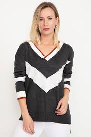 V Yaka Triko Kazak 41034986427 Triko Moda Stilleri V Yaka