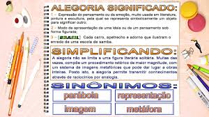 Durante la clase de literatura los alumnos buscaban alegorías en un poema barroco. Alegoria O Que E Alegoria Video Gotinha 3min18s O Que Significa Alegoria Youtube
