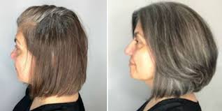 I told him i knew the cure for greying hair, all of it will be black back to when you were young. How To Go Gray Tips For Transitioning To Gray Hair