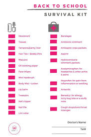 20 Easy Diy Back To School Organization Ideas For Students Use The School Organization For Teens Back To School Organization For Teens School Survival Kits