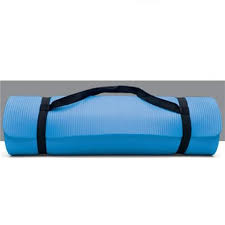 Blue Fitness Mat Mat Exercises Fitness Blue