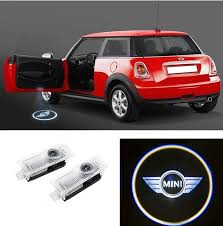 2x Mini Ghost Shadow Light Courtesy Step Lights Road Trip Snacks Lights Lighting Logo