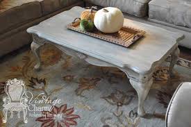 Weathered Gray Coffee Table Vintage Charm Restored Coffee tablesuzanabeautiful coffee table, but in my living room the color almost looks like light blue5.