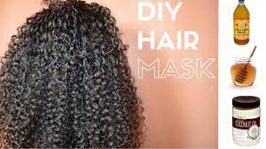 Curly hair is commonly dry and brittle, there are many products available on the market for curly hair, but those are damaging your hair. Diy Hair Mask For Soft Moisturized Defined Curls Youtube