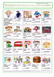 english exercises to be is isn t are aren t