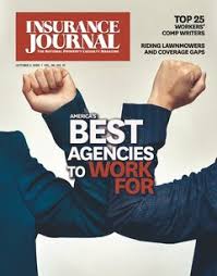 Insurance journal delivers the latest business news for the property & casualty insurance industry Best Insurance Agencies To Work For Top Workers Comp Writers Markets Hotels Motels Insurance Journal West October 5 2020 Magazine