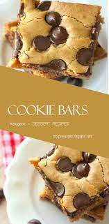 Cookie Bars Dessert Recipes Dessert Bars Recipes Easy Dessert Bar Recipe