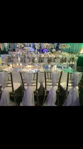 Sale Bulk 50 White Chiffon Chiavari Chair Cover Sash With Rhinestone Ring Wr Wedding Reception Chairs Chair Covers Wedding Reception Wedding Chair Decorations