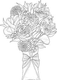 31 printable flower coloring pages for adults happier human