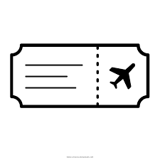 Fun, easy & free to print. Plane Ticket Coloring Page Ultra Coloring Pages