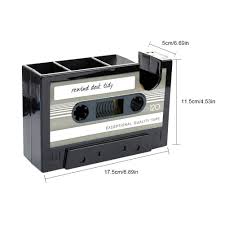 Get it as soon as fri, mar 19. Vintage Tape Container Pen Holder Cassette Tape Dispenser Pen Holder Desk Tidy Container With Adhesive Tape For Students Office Figurines Miniatures Aliexpress