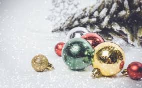 High resolution silver christmas background. Download Wallpapers Christmas Balls Winter New Year Snow Christmas Happy New Year Christmas Background With Balls For Desktop With Resolution 2880x1800 High Quality Hd Pictures Wallpapers