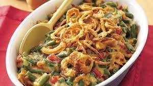 Cheesy Green Bean Casserole Cheesy Green Bean Casserole Green Beans Greenbean Casserole Recipe