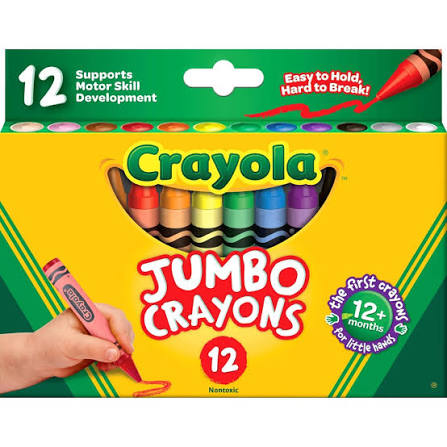 Crayola Jumbo 12 colors